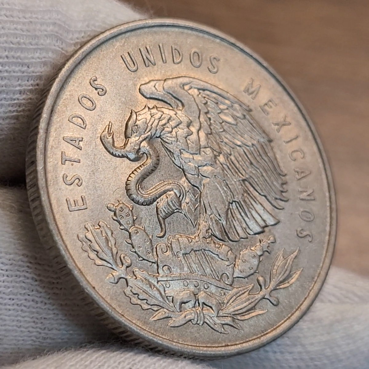 1950 Mexico 1 Peso Morelos Silver Coin Lorenzo Rafael Design | eBay