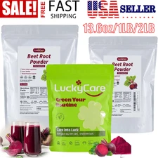 13.6oz/1/2LB Organic Beet Root Powder Raw Pure Beta Vulgaris Nitric Oxide Booste
