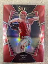 2022 Panini Select - Red Prizm /199 #175 Sonny Gray - Minnesota Twins, Reds 🔥