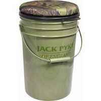 Jack Pyke Swivel Bucket Seat - Great Hide Seat Camo Shooting Pigeon Crow Jack Pyke Swivel Bucket Seat - Great Hide Seat Camo Shooting Pigeon Crow