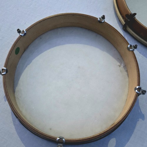 Remo Sound Master Drum Head Mounted Percussion Wood Frame 12" 14" LOT OF 2 - Picture 19 of 20