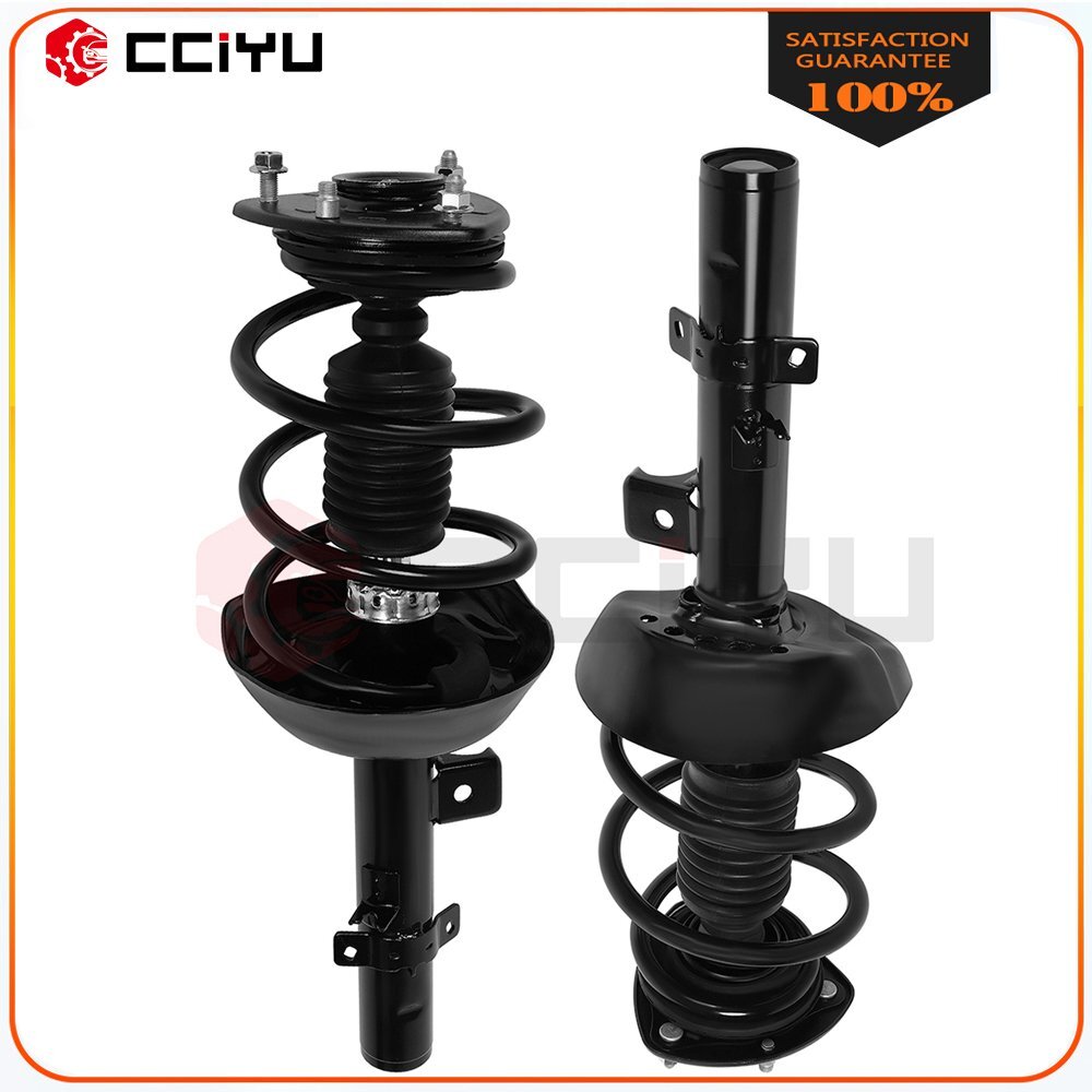 2 Front Complete Strut Coil Spring For Honda Accord 2013 2014 2015 2016 2017