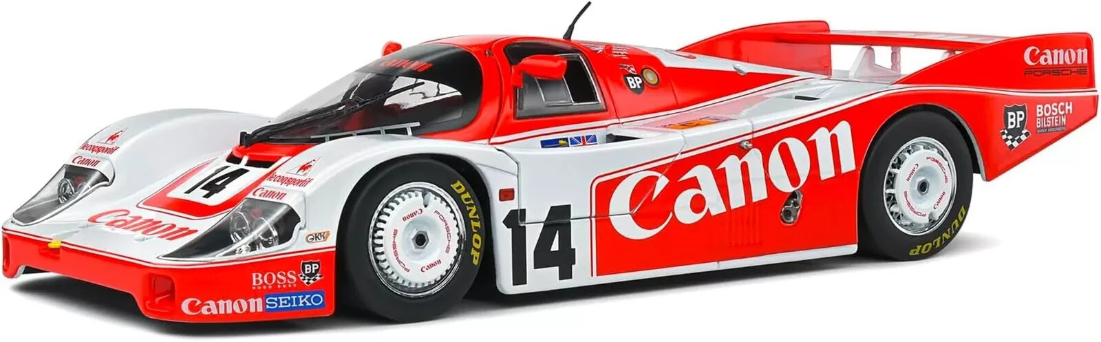 Porsche 956 LH 1/18 Solido voiture miniature de collection Le Mans 1983