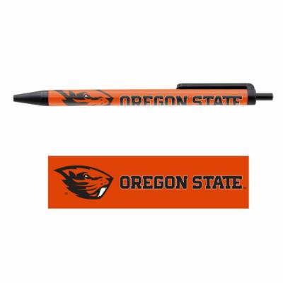 Oregon State Beavers Plastic Pens 5 Pack [NEW] NCAA Wincraft Pen Pencil Office