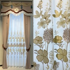 Upscale Pink Princess bedroom velvet cloth blackout curtain valance drape C2092