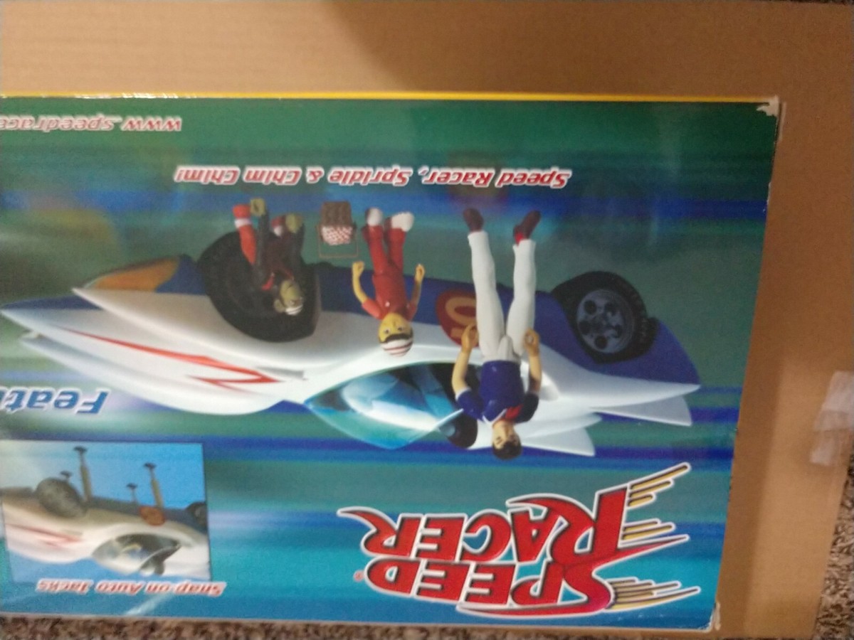 Speed Racer Mach 5 Playset. Toynami, 2003 sealed in original
