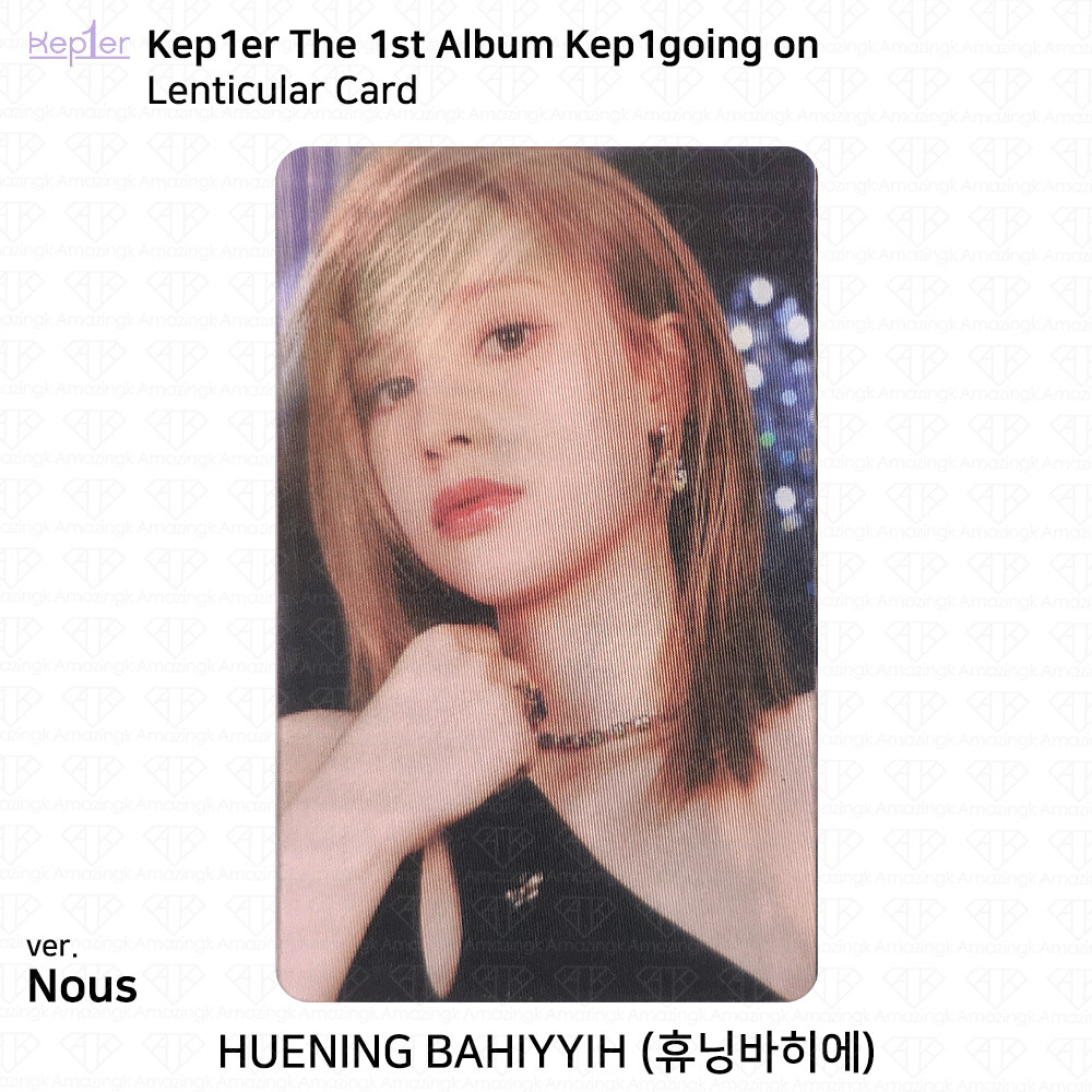 Kep1er The 1st Album Kep1going On Photocard Lenticular Card