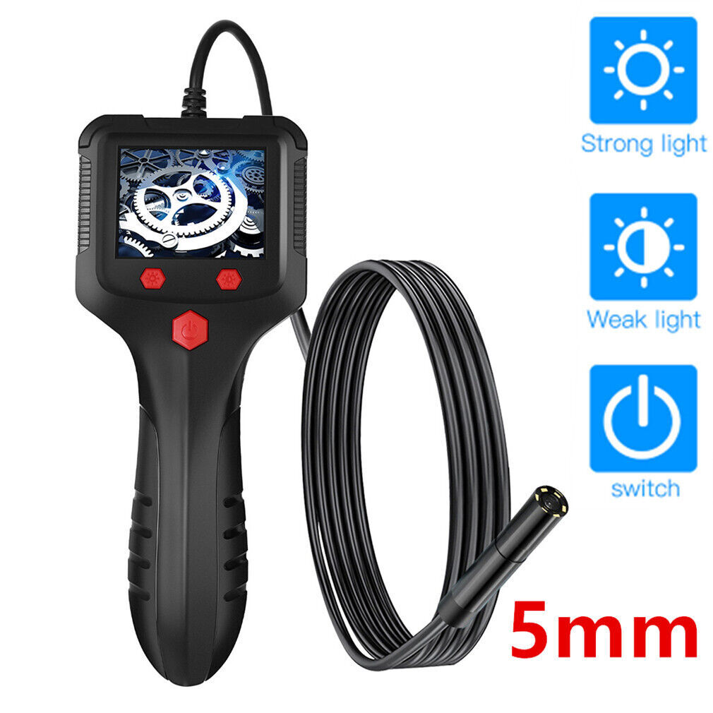 1080P 2.4" Screen Industrial Endoscope Inspection Camera Tube Borescope