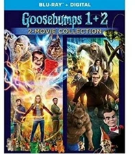 New Goosebumps 1 & 2 Collection (Blu-ray + Digital) NEW FREE SHIPPING