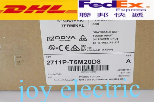 1PC Brand New 2711P-T6M20D AB PanelView Plus Terminal Expedited Shipping