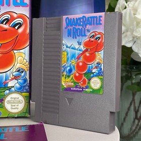 SNAKE RATTLE &lsquo;n ROLL  (Nintendo NES Spiel) mit Verpackung