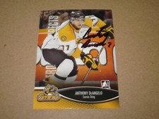 ANTHONY DEANGELO SIGNED AUTOGRAPHED 2013 ITG HEROES AND PROSPECTS CARD # 82