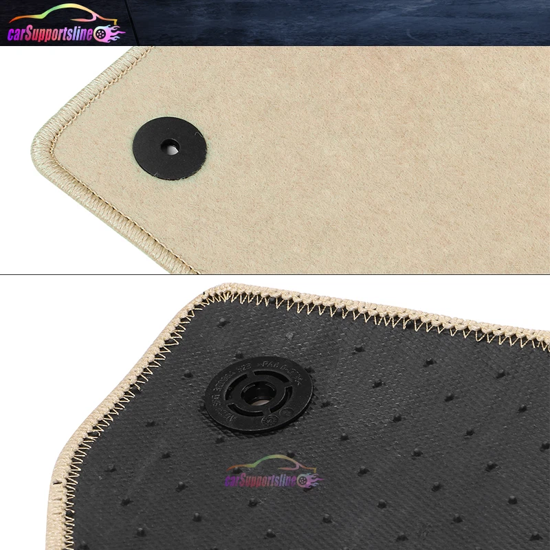 Alfombrilla para Audi A5 S5 RS5 18-24 Sportback alfombra de nailon beige con Sport Foto 2 de 3