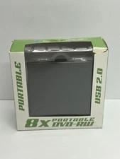 I/OMagic 8x Portable External DVD±R/RW Drive IDVD8PB NEW