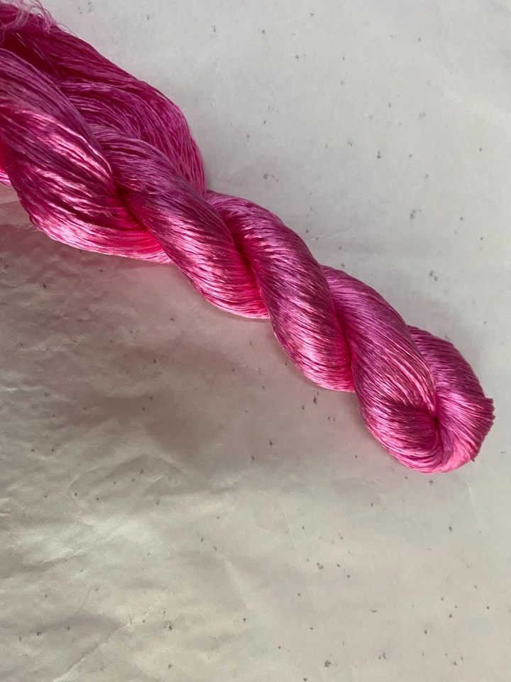 155Colors 100%mulberry silk,hand-dyed velvet flowers Twistless silk floss/thread - Image 2 of 4