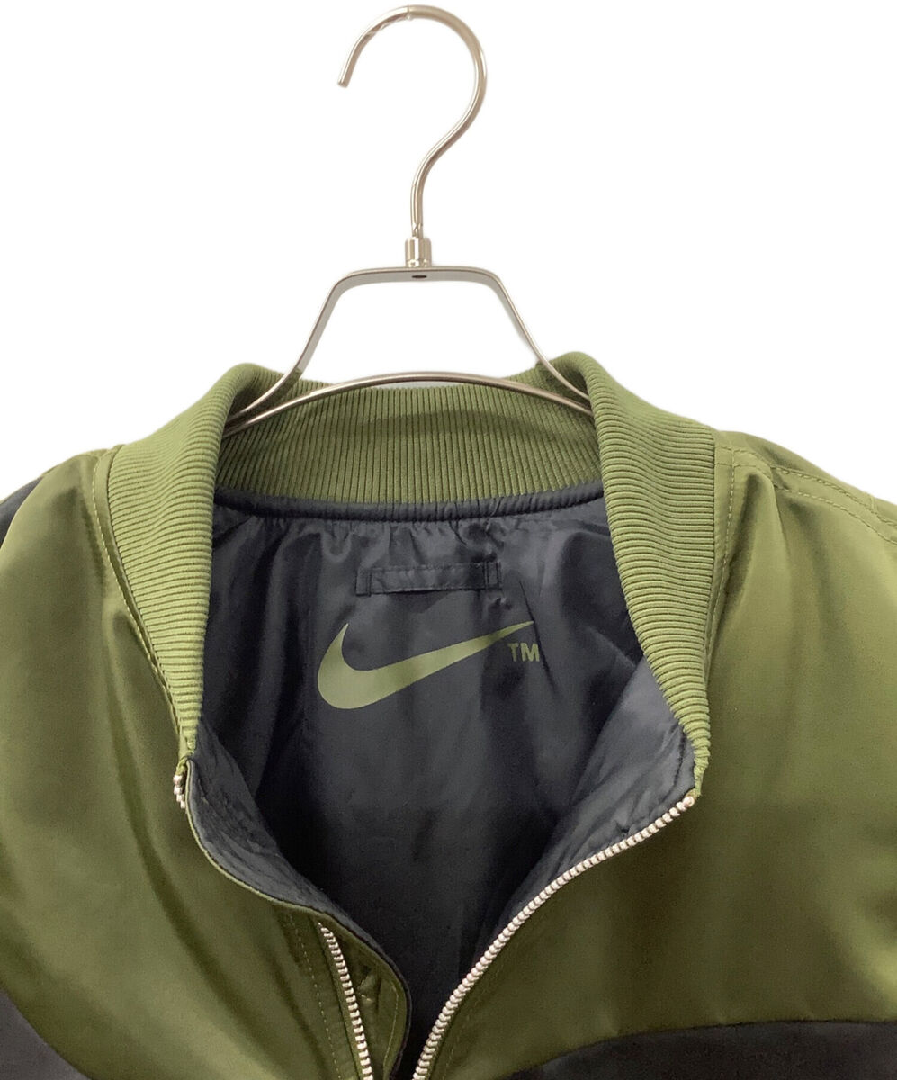 NIKE NSW SYNFL NSW SYNFL SWOOSH BOMBER JACKET Size: M Khaki NIKE NSW SYNFL NSW SYNFL SWOOSH BOMBER JACKET Size: M Khaki