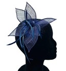 Allsorts Dark Navy Beak Clip Fascinator – Elegante Haardeko Für Hochzeiten, Rennen & Damen-Tage