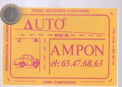 AUTOCOLLANTS C24. Automobile. A+ GLASS