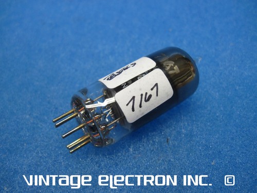 (1) 7167 Vacuum Tube - GE - USA 1960's (TESTED, FREE SHIPPING!!) - Picture 2 of 2