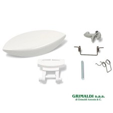 KIT MANIGLIA OBLÒ PER LAVATRICE ARDO 719006900 WHIRLPOOL 481246268948 MERLONI