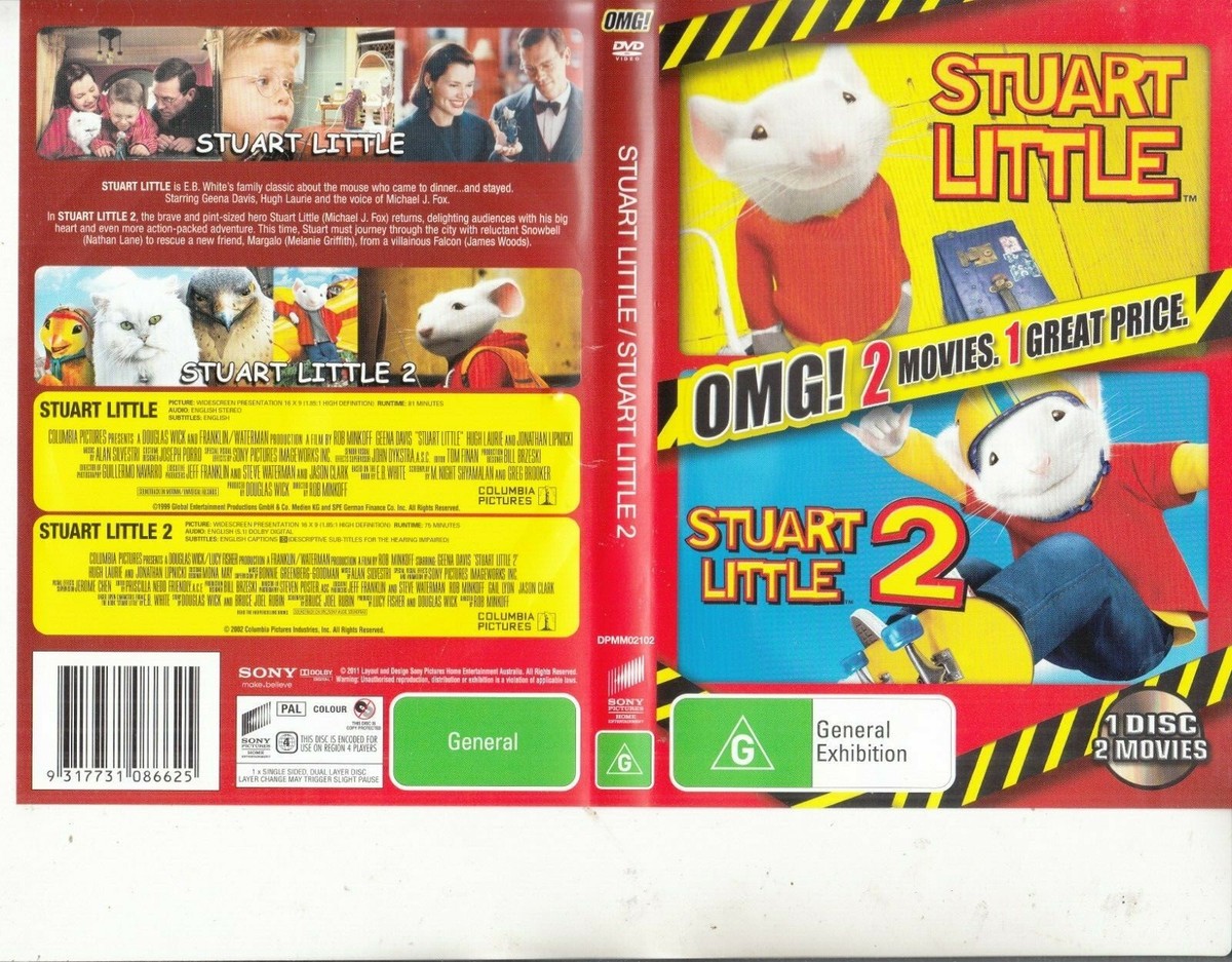Stuart Little-1999 & Stuart Little 2-2002-Sony Pictures-Movie SP