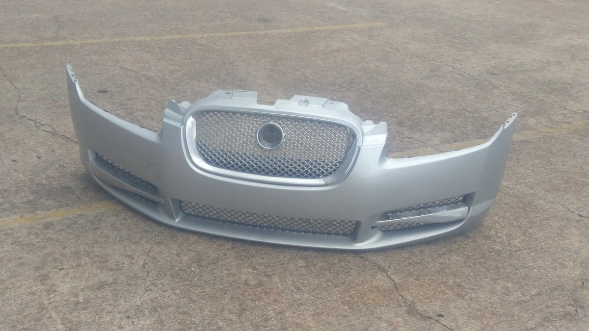 09 11 JAGUAR XF FRONT BUMPER COVER WITHOUT PARK ASSIST SENSORS OEM