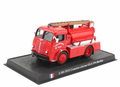 Del Prado Feuerwehr Camion citerne GLA 19A Berliet 1955 1:50 OVP