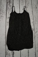 VERSACE for H&M BLACK Cocktail DRESS with GOLD STUDS US4 EUR 34 XS