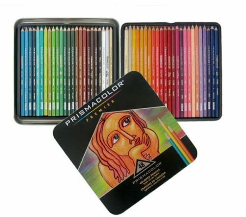 Prismacolor Premier Soft Core 48 Colored Pencil Set Prismacolour