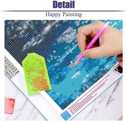 5D Diamond Art Painting Mountain, Large Diamond Painting Kits for Adults,Diy Ful - Picture 5 of 12