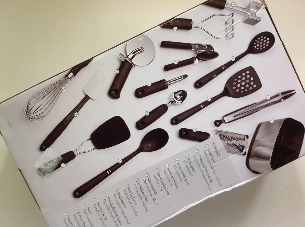 OXO Good Grips 15 Piece Everyday Kitchen Tool Set