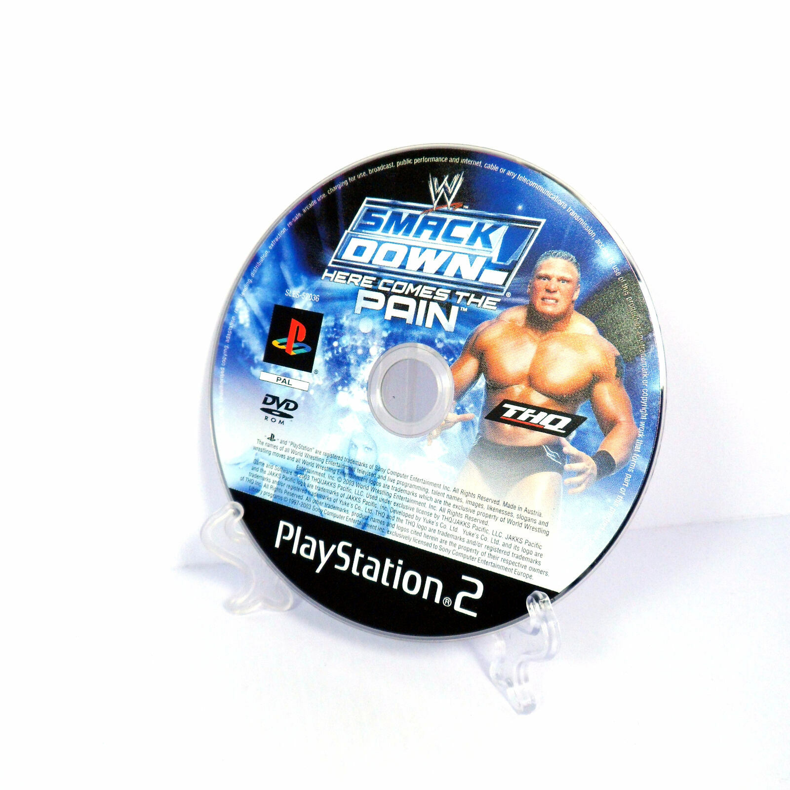 WWE SmackDown!: Here Comes The Pain! (PS2) *Near Mint*