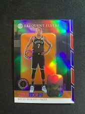 Kevin Durant 2019-20 NBA Hoops Premium Stock Frequent Flyers ORANGE PRIZM #1