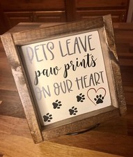 Home Decor Sign for Pet Lover Sign for Dog Lover Decor