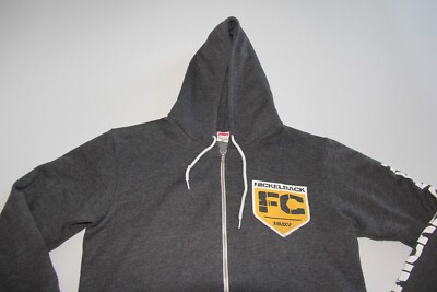 Nickelback FC American Apparel F497 Women's Full Zip Hoodie XL USA | eBay