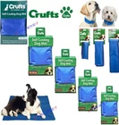 CRUFTS Self Gel Pet Cooling Mat Collar for Dog Cat Summer Heat Relief NON-TOXIC