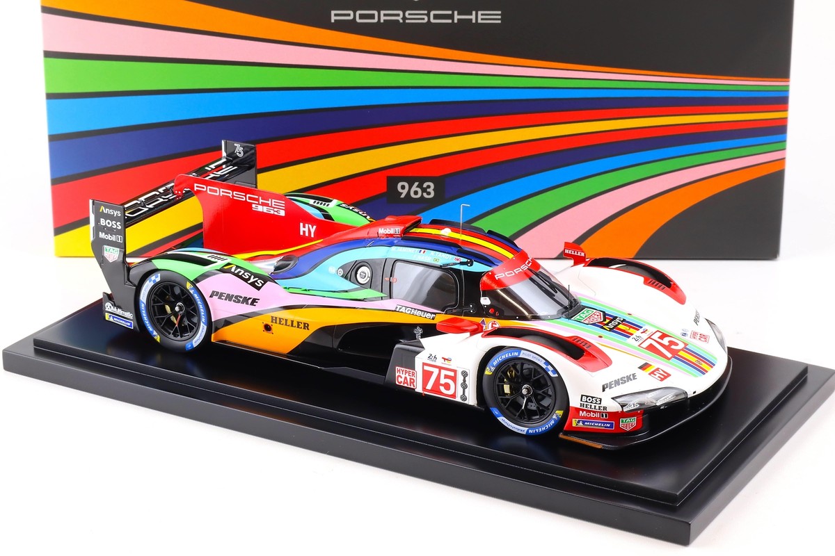 Spark スパーク ポルシェ 963 ペンスキーモータースポーツ 2023 1/18 Spark 2023 Porsche 963 #75 Porsche Penske Motorsport Le