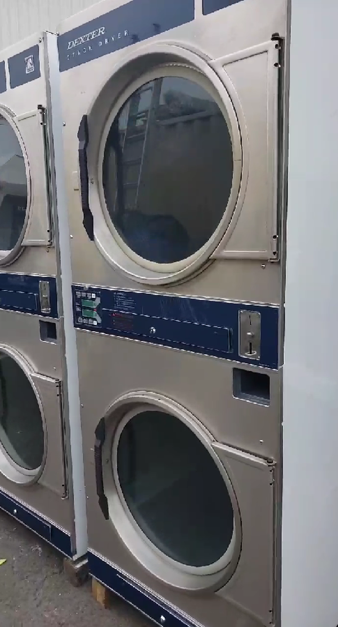 Dexter CoinOp Stack Dryer, 30 lbs, Model D2LX30QSS S/N 110988