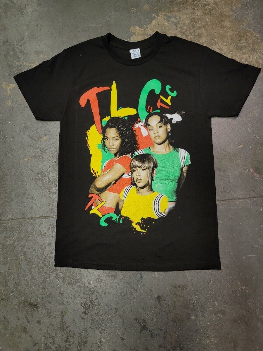 NEW TLC 90'S RETRO T SHIRT NEW TLC 90'S RETRO T SHIRT