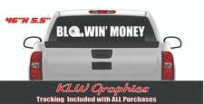 Blowin Money Decal Sticker Turbo Diesel Truck 7.3l 6.7l 6.6l 6.0l Soot Def Lift