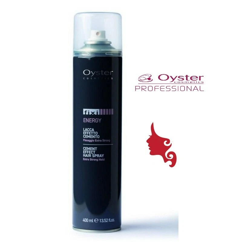 FIXI ENERGY Lacca Effetto Cemento 400 ml Oyster Spray Gas fissaggio Extra Forte