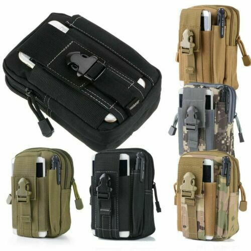 Men Canvas Shoulder Bag Travel Male Hiking Crossbody Chest Waist Messenger Sling - Picture 4 of 31