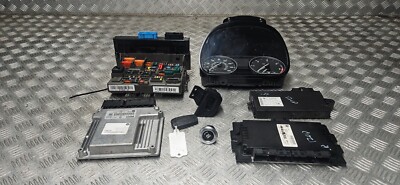 BMW 120D M-Sport 2007 2.0 Diesel Zündschloss Schlüssel Transponder Motor Steuergerät