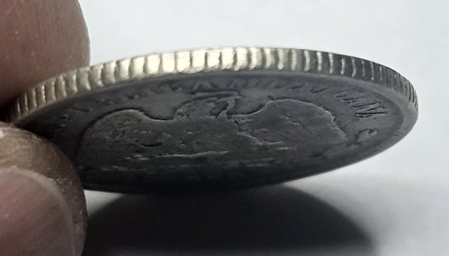 1879 Go S Mexico Silver 25 Centavos Coin Guanajuato Mint - Picture 6 of 9