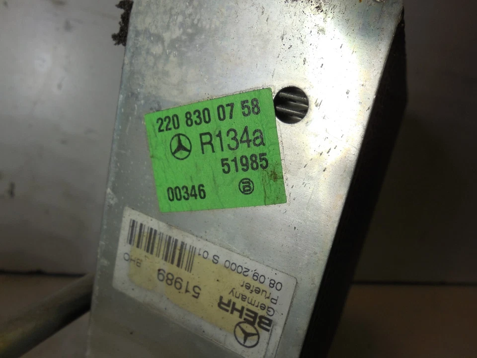 00-06 Mercedes S500 Aire Acondicionado Evaporador Refrigeración Radiador 2208300758 Foto 4 de 4