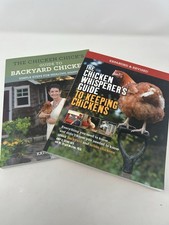 Backyard Raising Poultry Care Book Lot Chicken Chick & Chicken Whisperers Guides