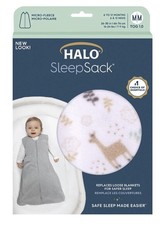 Halo Sleepsack Micro-Fleece Wearable Blanket Size M 6-12M 