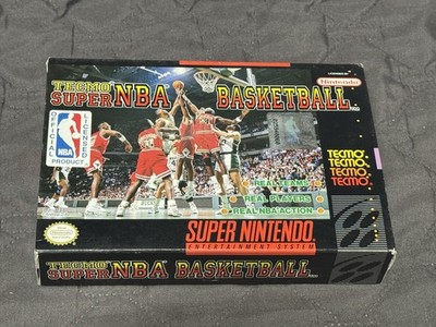 Tecmo Super NBA Basketball   *  Snes Box Only * Super Nintendo Original box