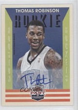 2012-13 Panini Past & Present Rookie Signatures Thomas Robinson #176 Auto 0b9