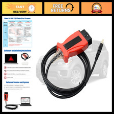 3-in-1 Obd2 Diagnostic Scanner For Jaguar Land Rover Volvo Toyota J2534 Cable